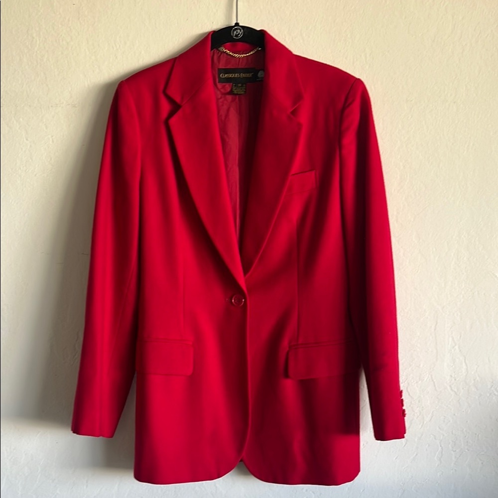 Classiques Entier Red Blazer